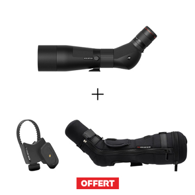 Pack longue-vue Kite SP 85 + Oculaire 30-60x + Étui Skua + Adaptateur digiscopie offert