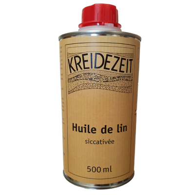 Huile de lin siccativée sans plomb 500 ml