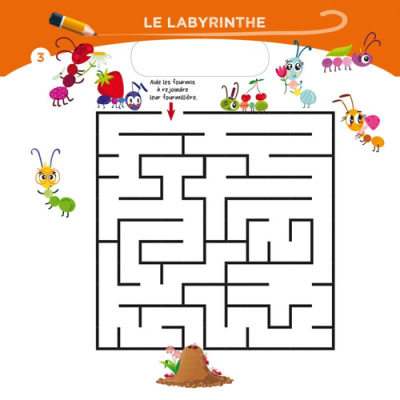 Animaux du jardin, jeux pour petites mains