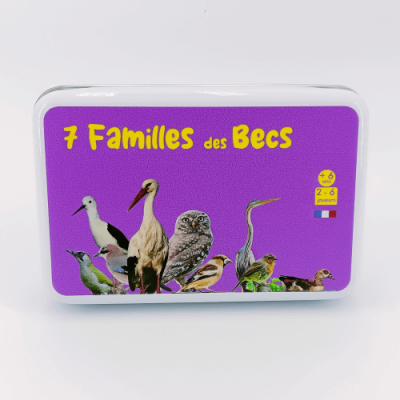 Jeu de 7 familles de becs