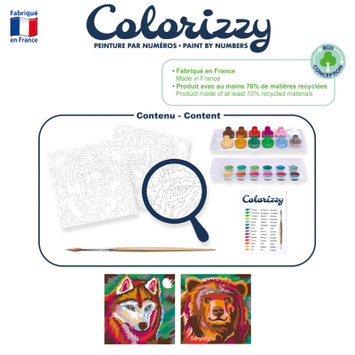 Colorizzy - Animaux de la forêt