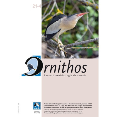 Ornithos N°21/4, Juillet-Août 2014