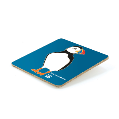 Lot de 4 sous-verres LPO Macareux