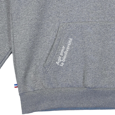 Sweat capuche LPO gris M