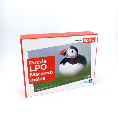 Puzzle LPO Macareux 500 pièces