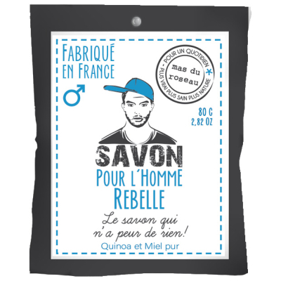 Savon pour l'homme rebelle - 80g