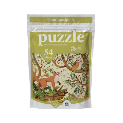 Puzzle 54 pièces - Les amis de la forêt