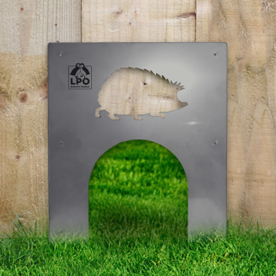Plaque passage LPO pour hérisson