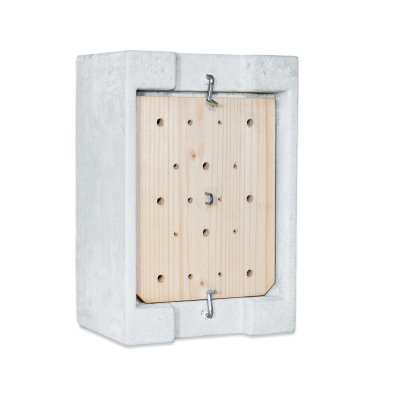 Ruche à insectes encastrable Schwegler avec porte amovible