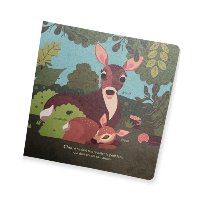 Mes imagiers de la vie sauvage, La forêt