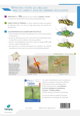 Cahier d’identification des Libellules