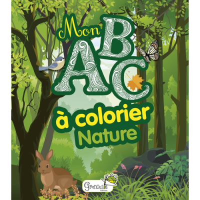 Mon ABC à colorier, Nature