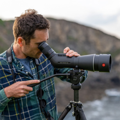 Longue-vue Leica Apo-Televid 82 + oculaire zoom 25-50x WW ASPH