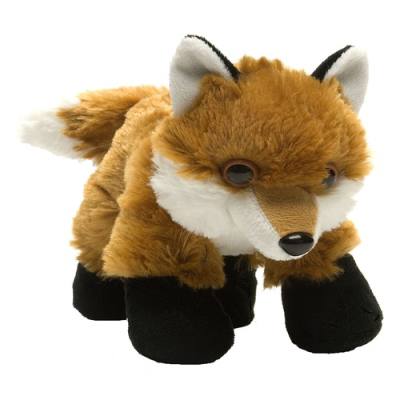 Peluche Renard roux 18 cm