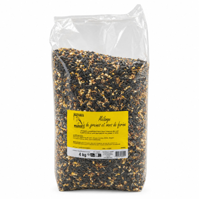 Mélange 4 kg aux vers déshydratés