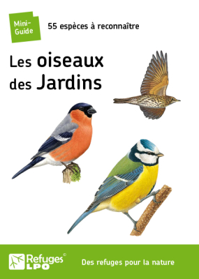 Brochure LPO Les oiseaux des jardins