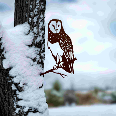 Metalbird Chouette effraie