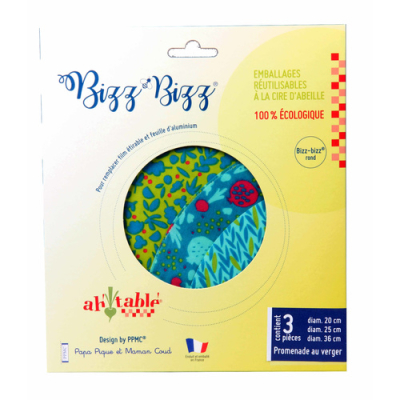 Kit de 3 Bizz-Bizz® Ronds, Jardin d'hiver (20-25 et 36 cm)