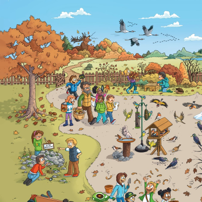 La Frise des Saisons – La Nature à l’École