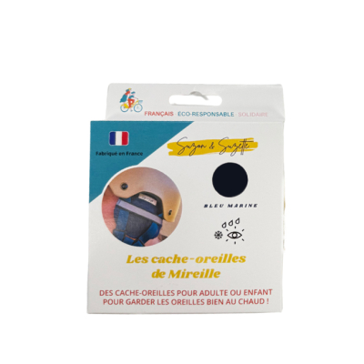 Cache-oreilles - Bleu marine 