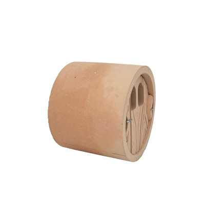 Nichoir cylindrique à encastrer pour moineaux