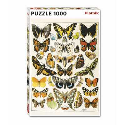 Puzzle 1000 pièces - Papillons