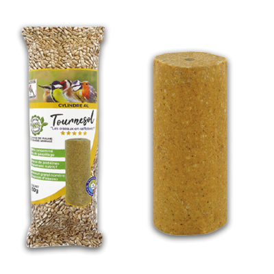 Cylindre géant au tournesol
