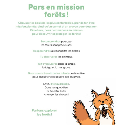 Mission Planète vol.3 Les forêts