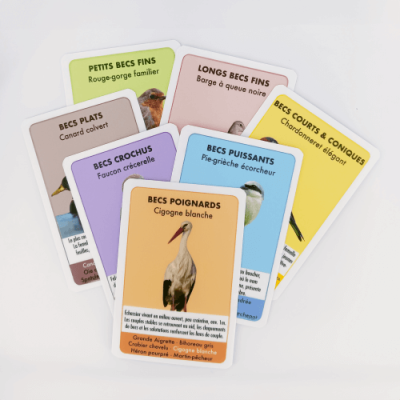 Jeu de 7 familles des becs