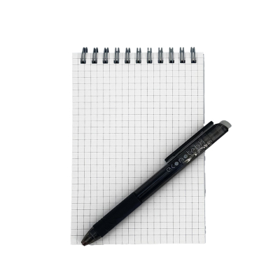 Bloc-notes A6 LPO réutilisable bleu