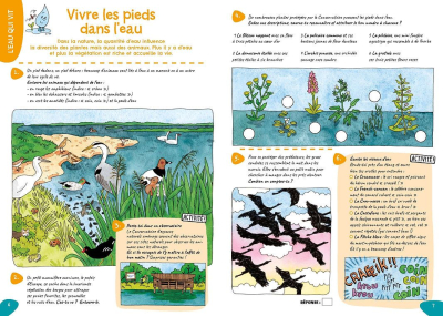 Mon cahier de jeux au fil de l'eau