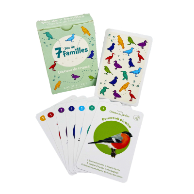 Jeu de 7 familles Les oiseaux de France