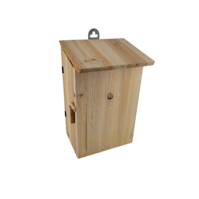 Accroche nichoir LPO en acier inoxydable