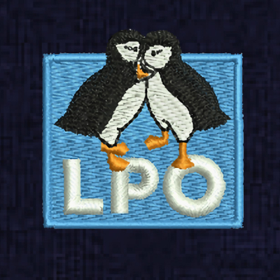 Sweat capuche LPO bleu marine S