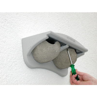 Nid de façade pour Hirondelle de fenêtre