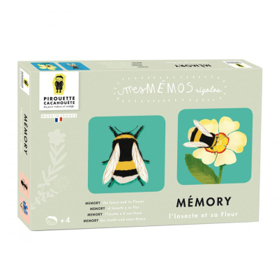 Mes mémos rigolos - L’insecte et sa fleur