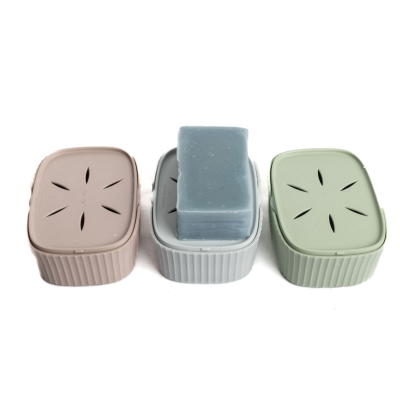 Boite à savons recyclée - Verte