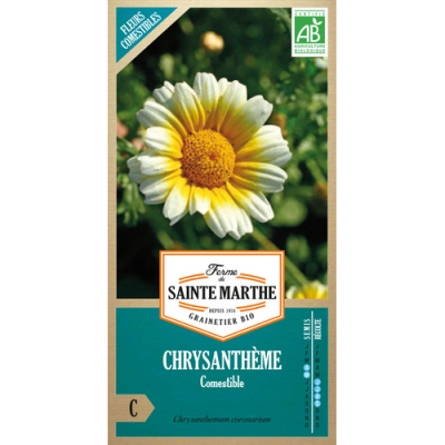 Graines Bio Chrysanthème comestible