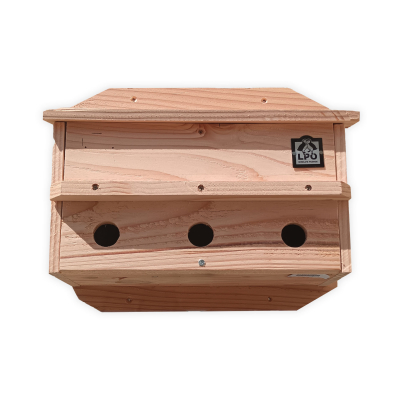 Nichoir LPO colonie de moineaux