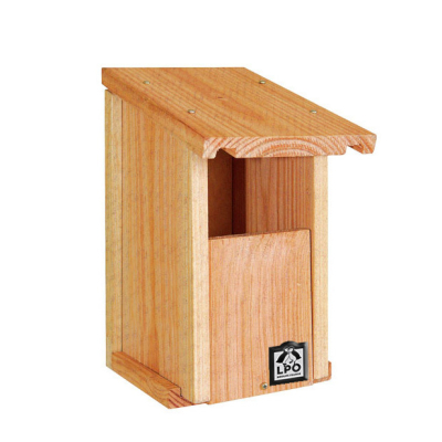 Kit nichoir LPO Rougegorge semi-ouvert