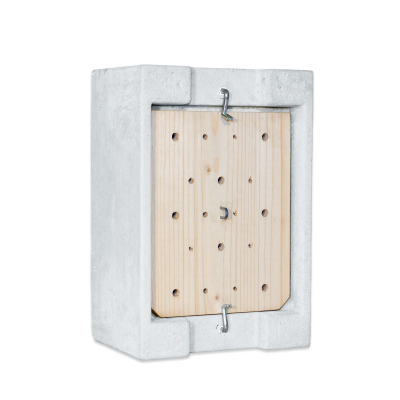 Ruche à insectes encastrable Schwegler avec porte amovible