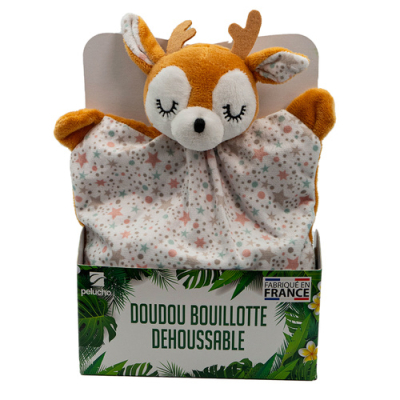 Doudou bouillotte Faon