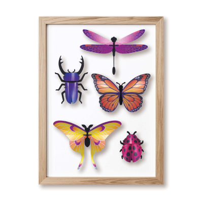 Insectes 3D en papier, DIY