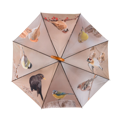 Parapluie Oiseaux des jardins, Beige