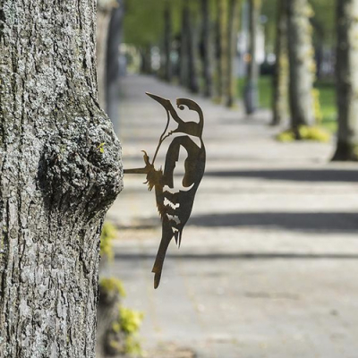 Pic épeiche en métal Metalbird