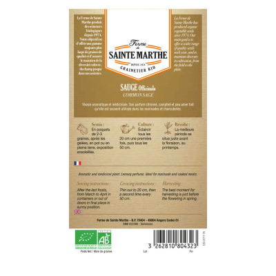 Graines Bio Sauge officinale