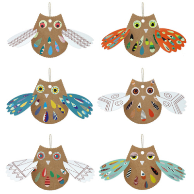 Kit créatif Mes chouettes