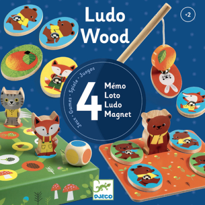 Ludo Wood - 4 jeux