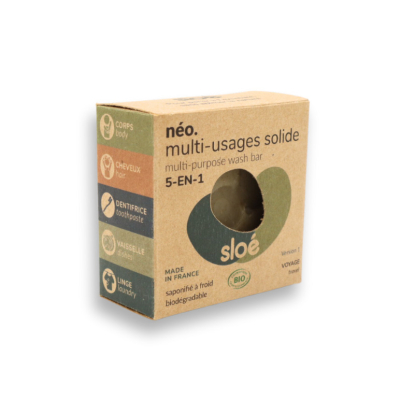 Néo - Savon solide multi-usages 5-en-1 (60g)