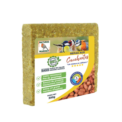 Pain de graisse aux cacahuètes - 300g